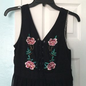 Embroidered Maxi Dress